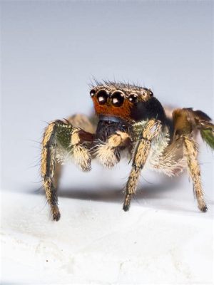  Jumping Spider! Deze Kleine Jager Verrast Met Zijn Meesterschap in Camouflage en Ongelooflijke Snelheid