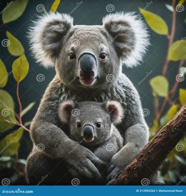  Koala! Een pluizige boombewoner met een onverzadigbare liefde voor eucalyptus.